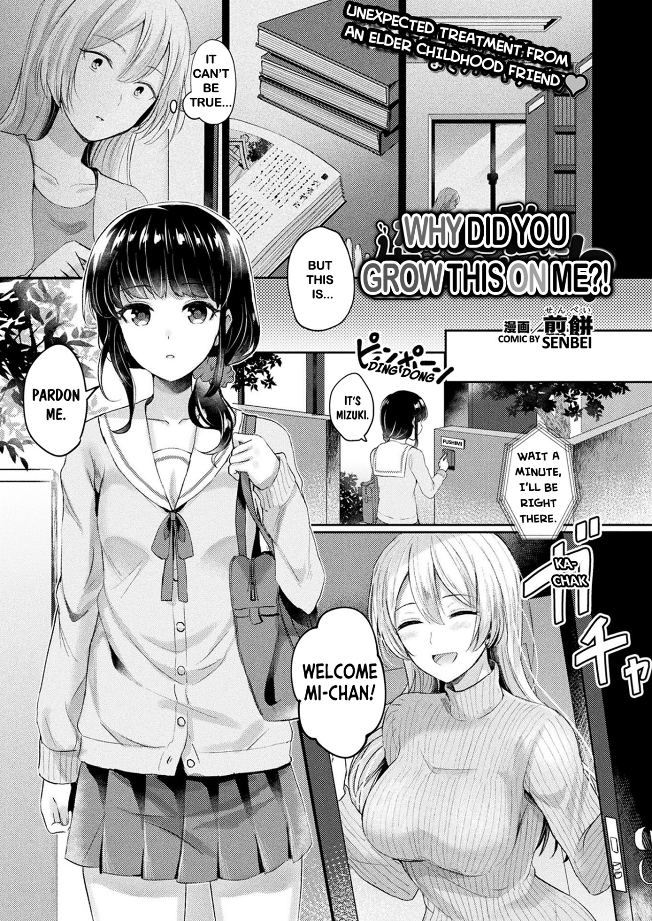 Hentai Manga Comic-Why Did You Grow This On Me!?-Read-1